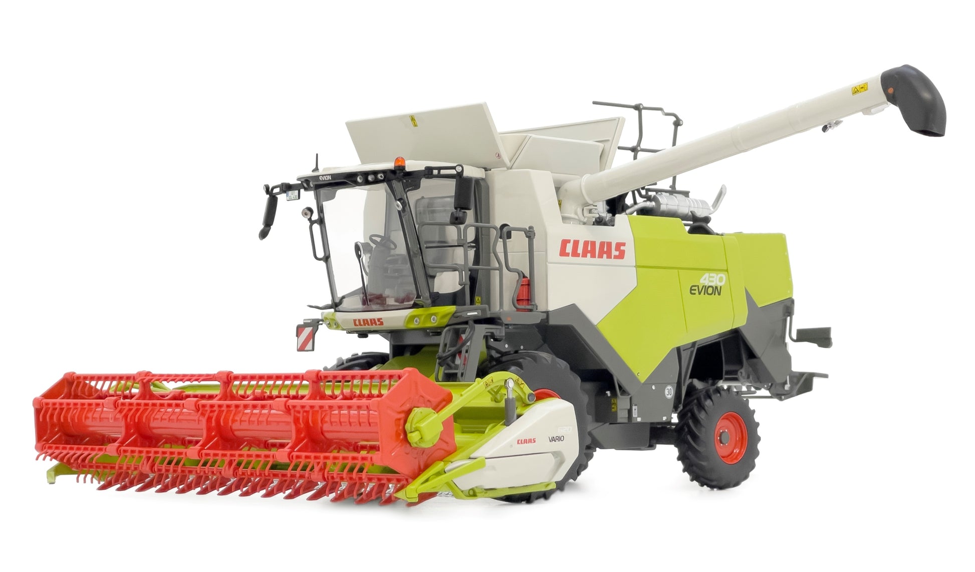 Claas Evion 430 mit Vario 620 Schneidwerk