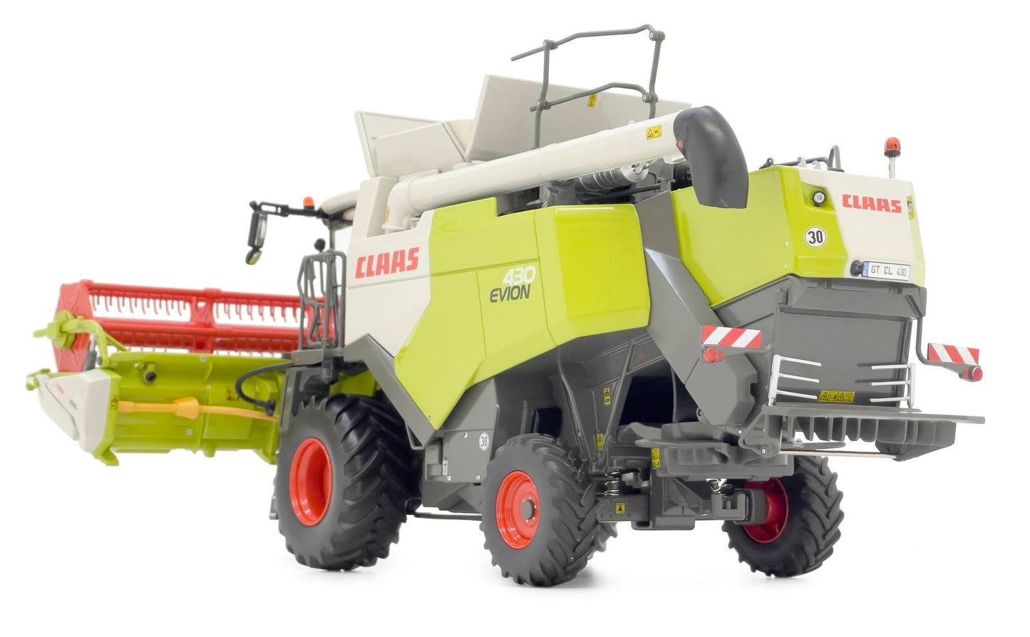 Claas Evion 430 mit Vario 620 Schneidwerk