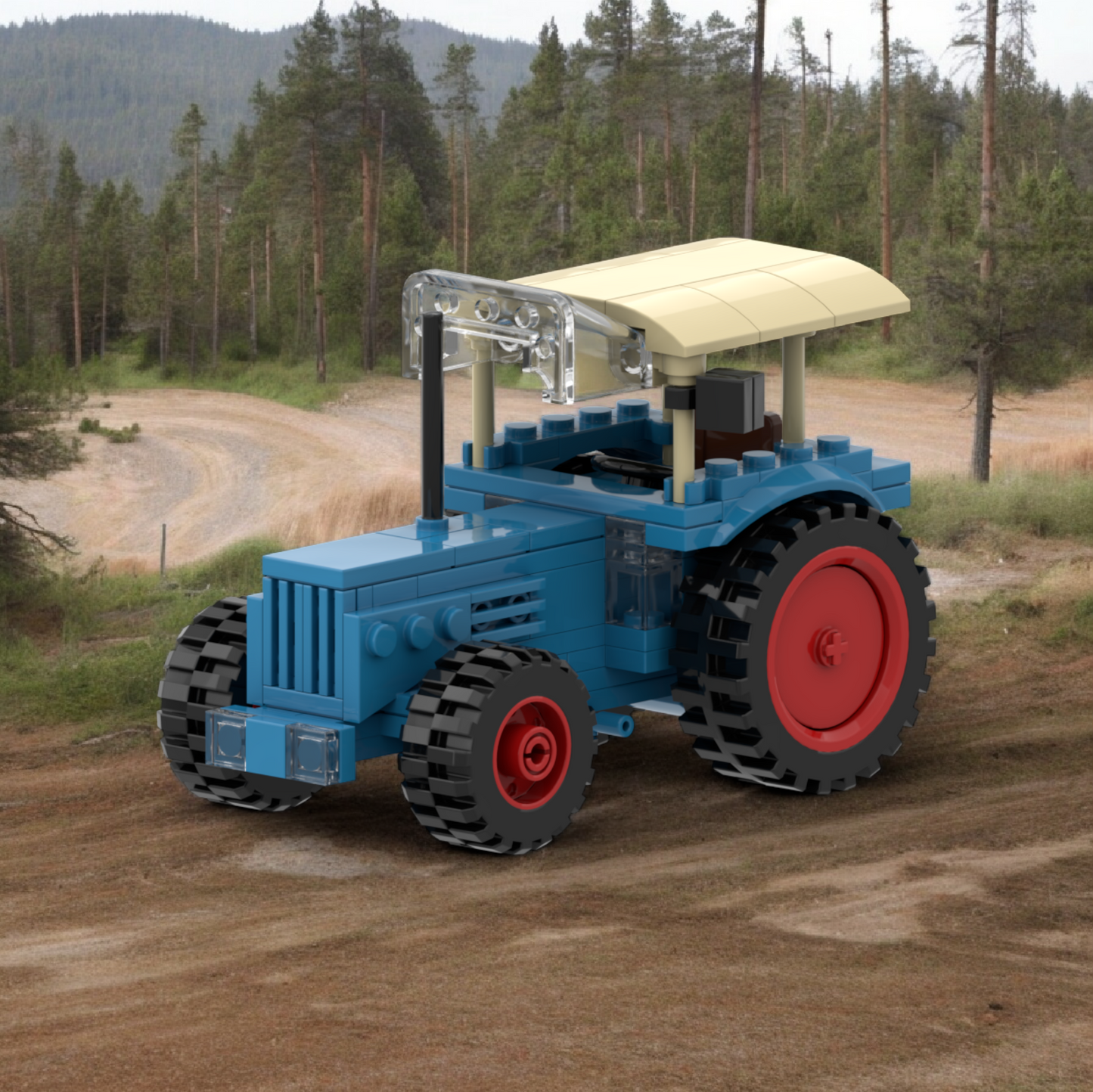 Hanomag Robust 901A Traktor Modell