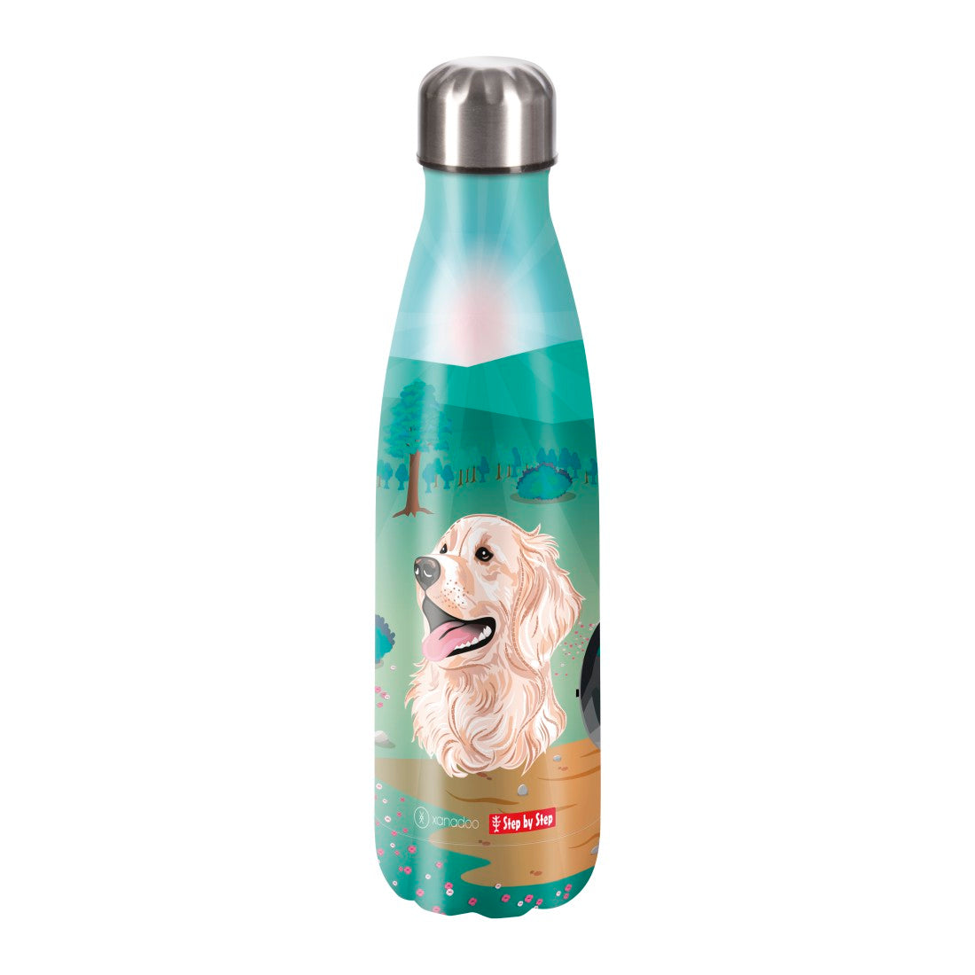 Xanadoo Isolierte Edelstahl-Trinkflasche Dog Basty"