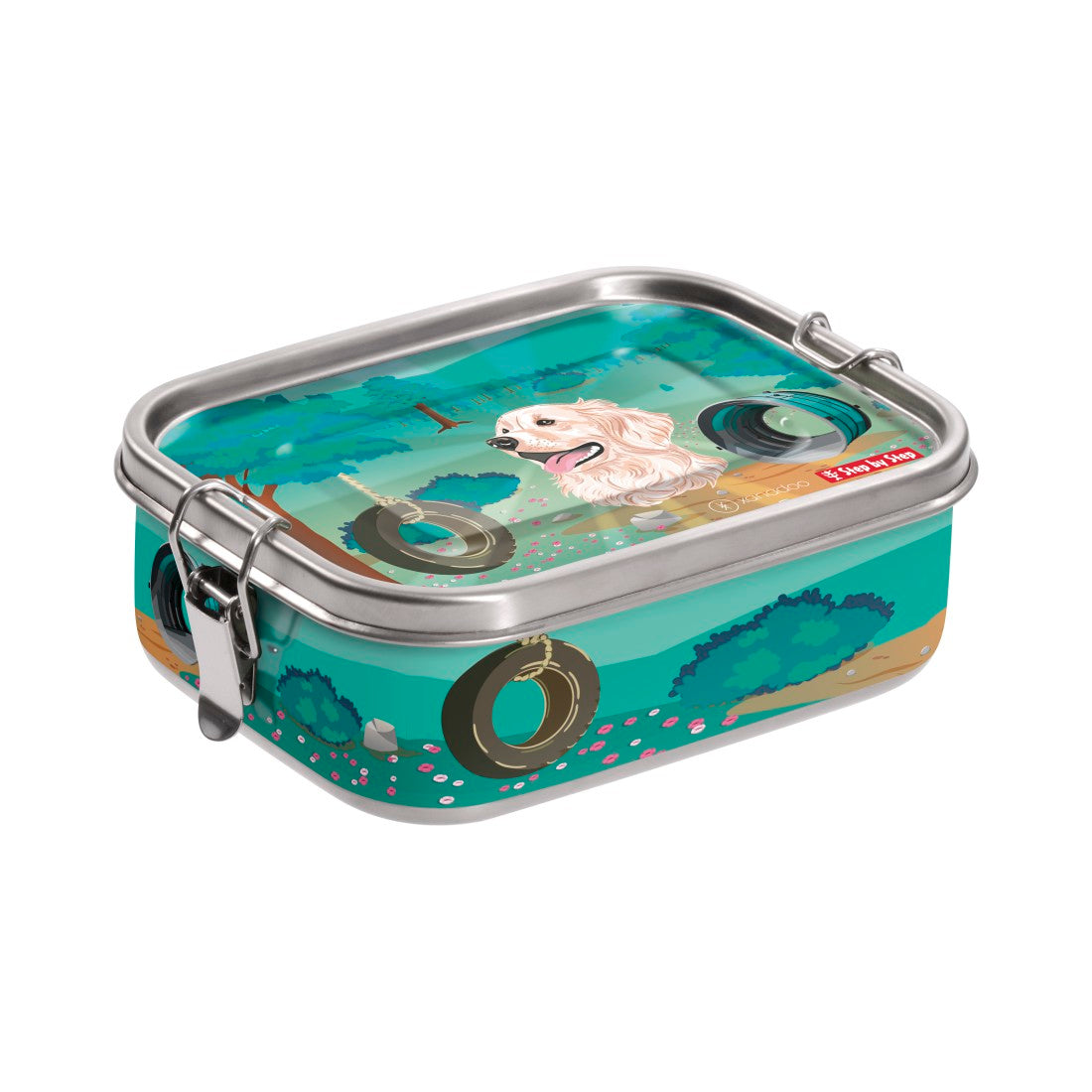 Xanadoo Edelstahl-Lunchbox Dog Basty""