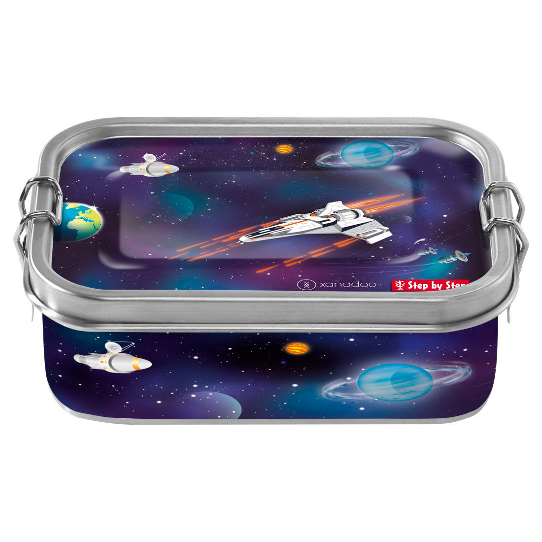 Xanadoo Edelstahl-Lunchbox Starship Galactus"