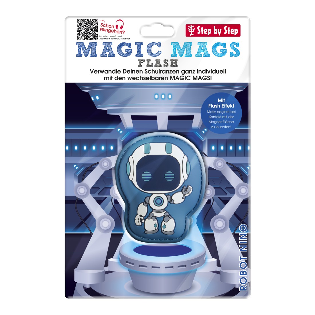 Step by Step MAGIC MAGS FLASH Robot Nino"