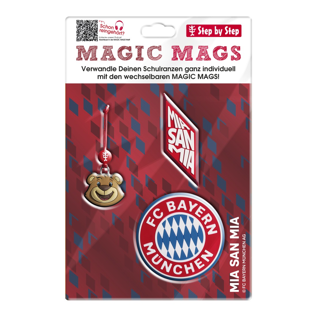 Step by Step MAGIC MAGS FC Bayern Mia san Mia"