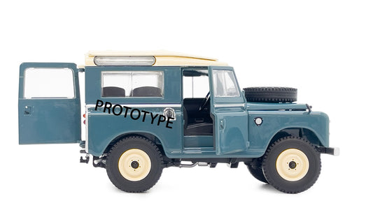 Land Rover Serie 3 88 Safari-Dach Marineblau