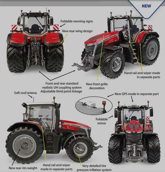 Massey Ferguson 9S.425 - Serienversion