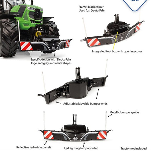 Tractorbumper Sicherheitsgewicht 800 kg