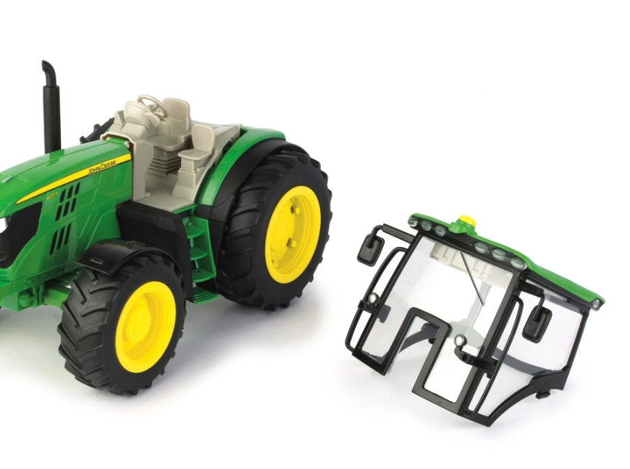 John Deere 6210R mit Sämaschine – Big Farm Serie