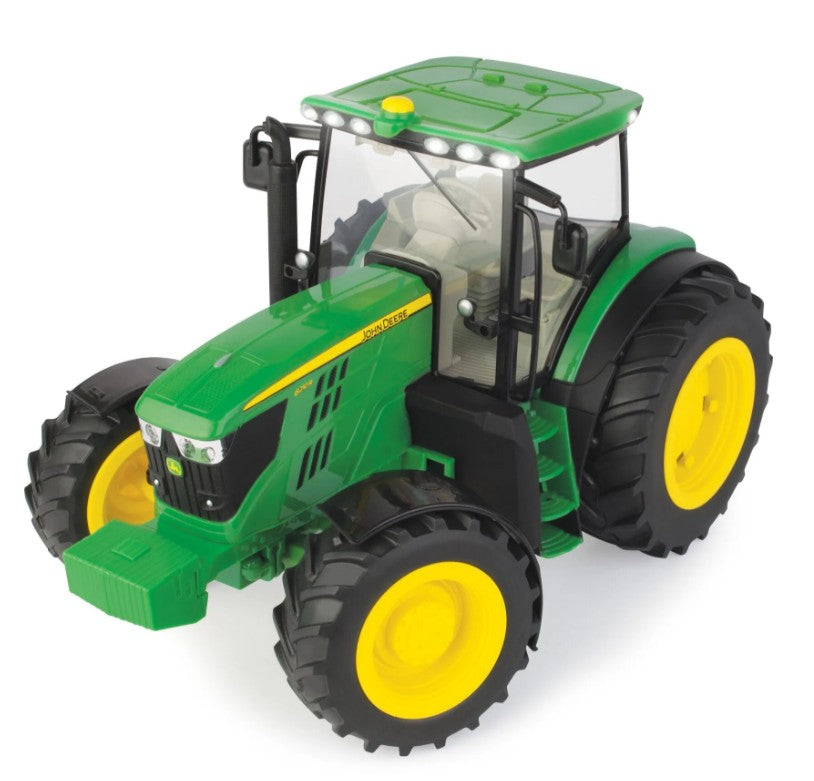 John Deere 6210R mit Sämaschine – Big Farm Serie