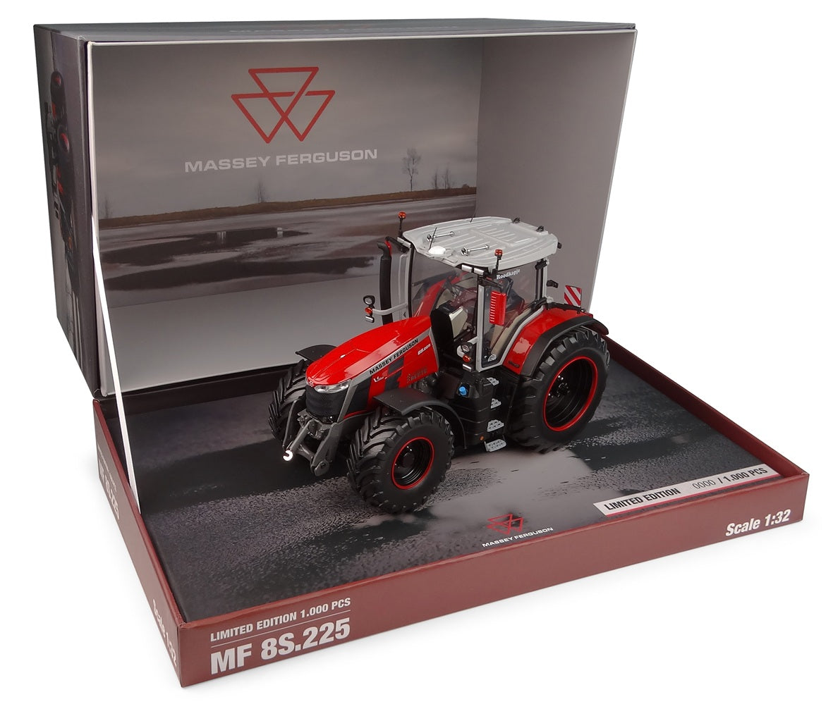 Massey Ferguson 8S.225 Farmcontractor Beute Roodkapje Limited Edition 1000 Stück