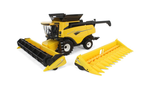 New Holland CR8.90 Mähdrescher mit 2 Erntevorsätzen