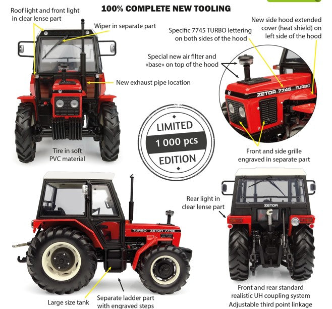 Zetor 7745 Turbo 4WD Limited Edition