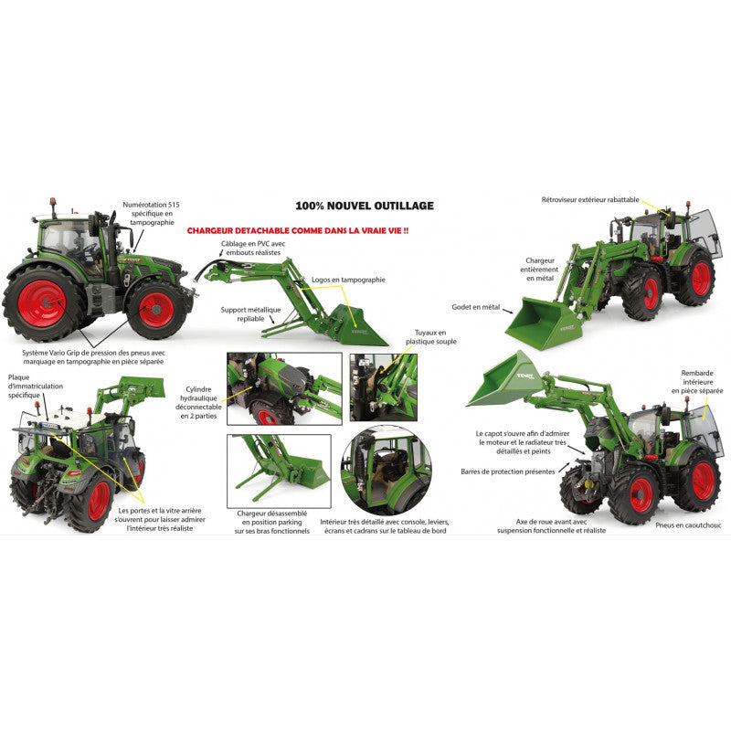 Fendt 515 Vario mit Frontlader