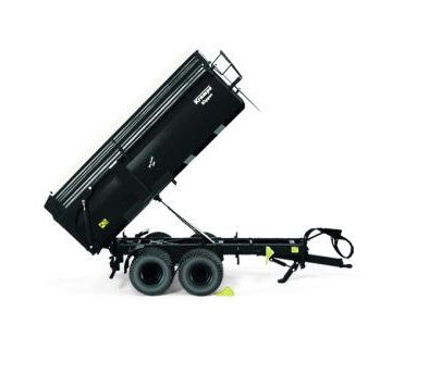 Krampe Big Body 650 mit Silageaufsatz mit Reifenspuren Black Limited Edition