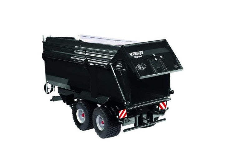 Krampe Big Body 650 mit Silageaufsatz mit Reifenspuren Black Limited Edition