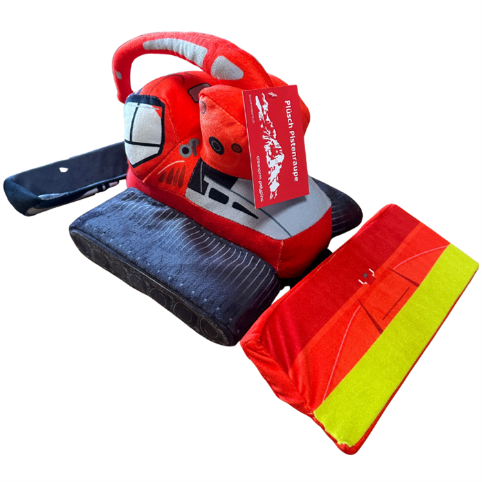 Pistenraupe aus Plüsch