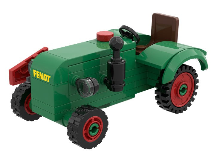 Brixies PLUS Bausatz Fendt Dieselross F28 (mit Mähbalken) Classic Club Collection