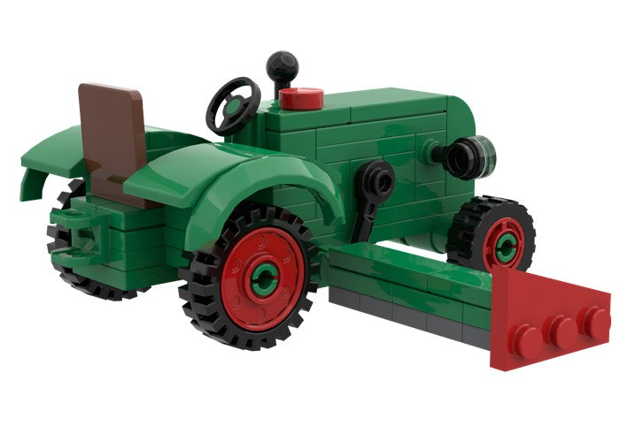 Brixies PLUS Bausatz Fendt Dieselross F28 (mit Mähbalken) Classic Club Collection