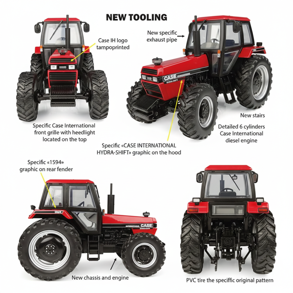 Case International 1594 4WD Hydra-Shift