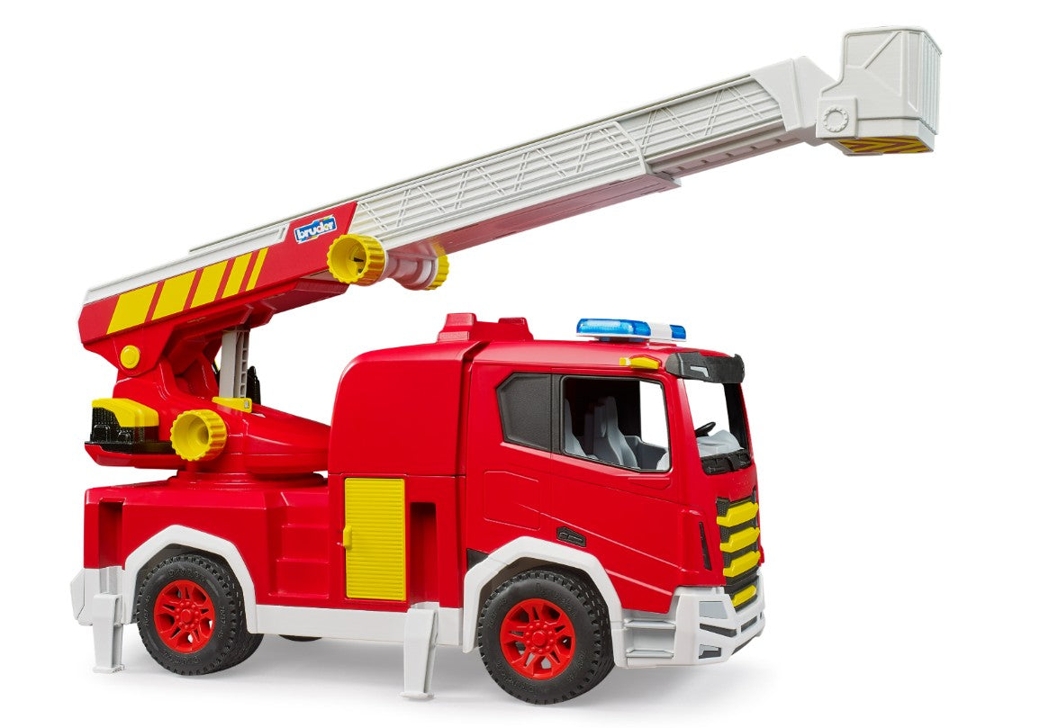 Roadmax Feuerwehr-LKW mit Drehleiter