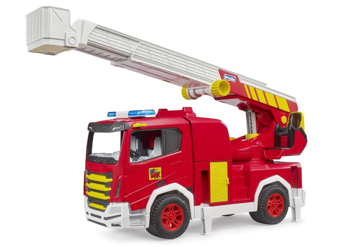 Roadmax Feuerwehr-LKW mit Drehleiter