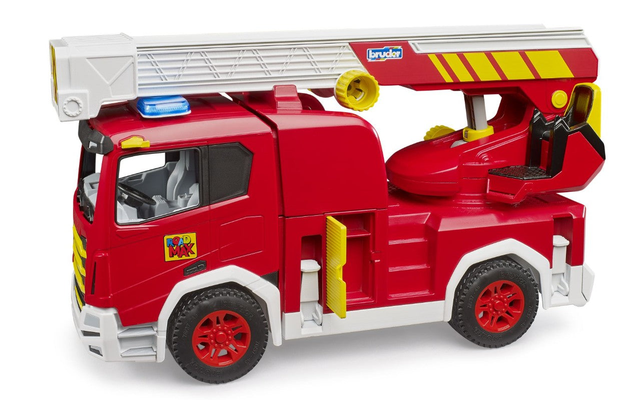 Roadmax Feuerwehr-LKW mit Drehleiter