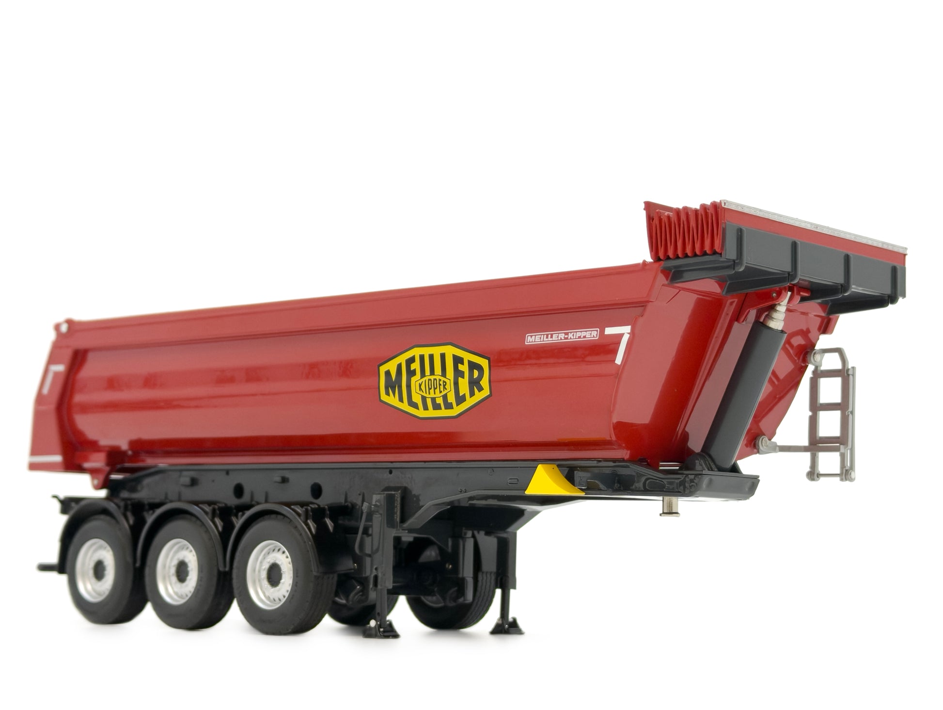 Meiller Dreiseitenkipper Rot
