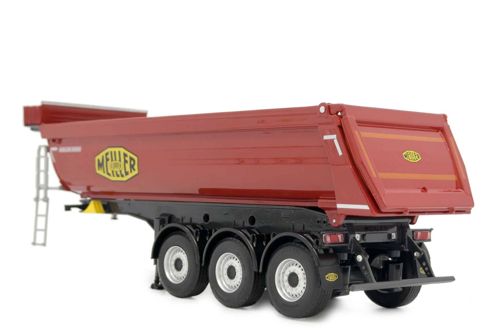 Meiller Dreiseitenkipper Rot