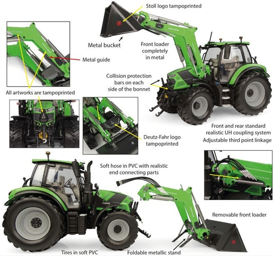 Deutz Fahr 6150.4 TTV mit Stoll Frontlader FZ 43 27 Limited Edition