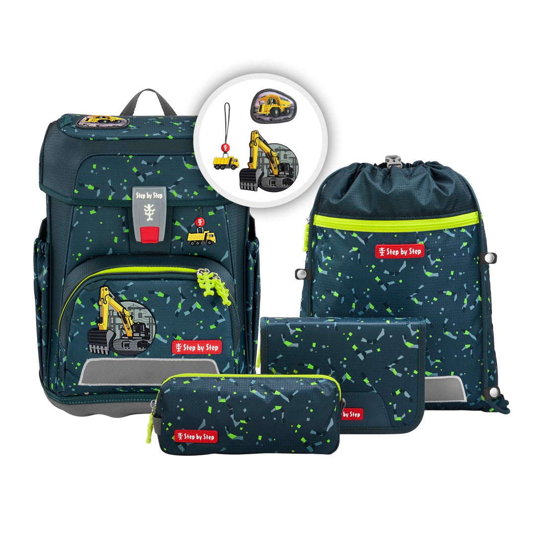 Step by Step CLOUD Schulranzen-Set Bagger Rocco"