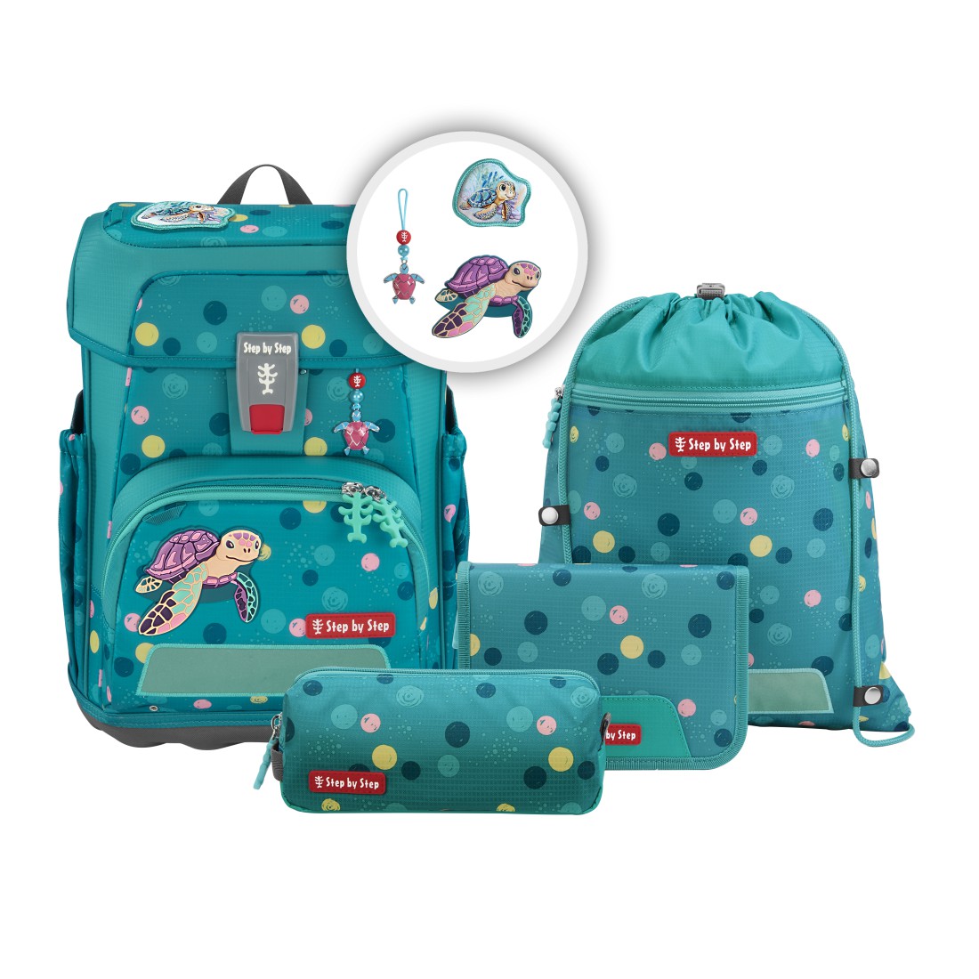 Step by Step CLOUD Schulranzen-Set Turtle Josie"