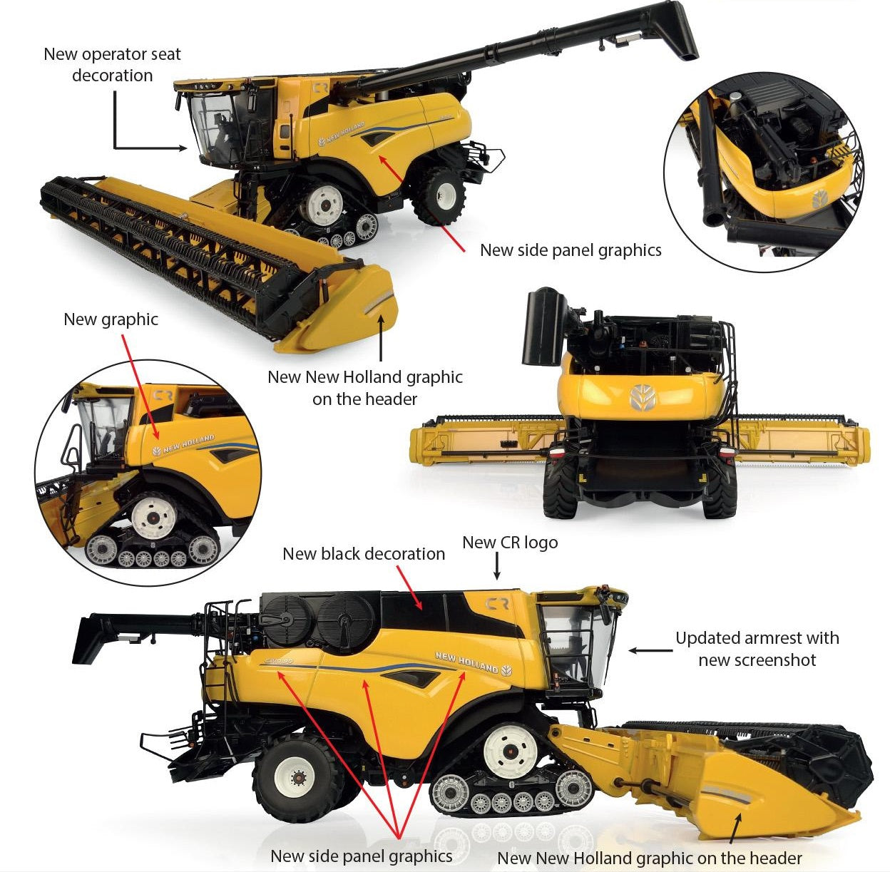 New Holland CR10.90 2023 Limited Edition - Mähdrescher