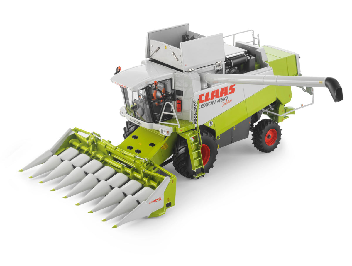 Claas Lexion 480 Evolution Maehdrescher mit Conspeed Maispflueckvorsatz Limited Edition 1500 Stueck