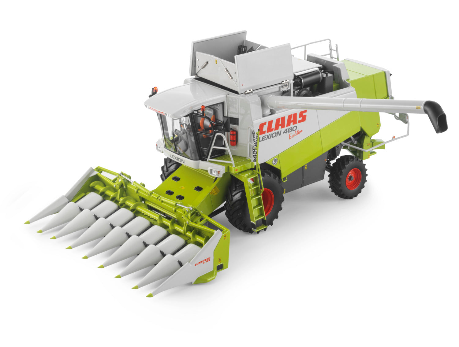 Claas Lexion 480 Evolution Maehdrescher mit Conspeed Maispflueckvorsatz Limited Edition 1500 Stueck