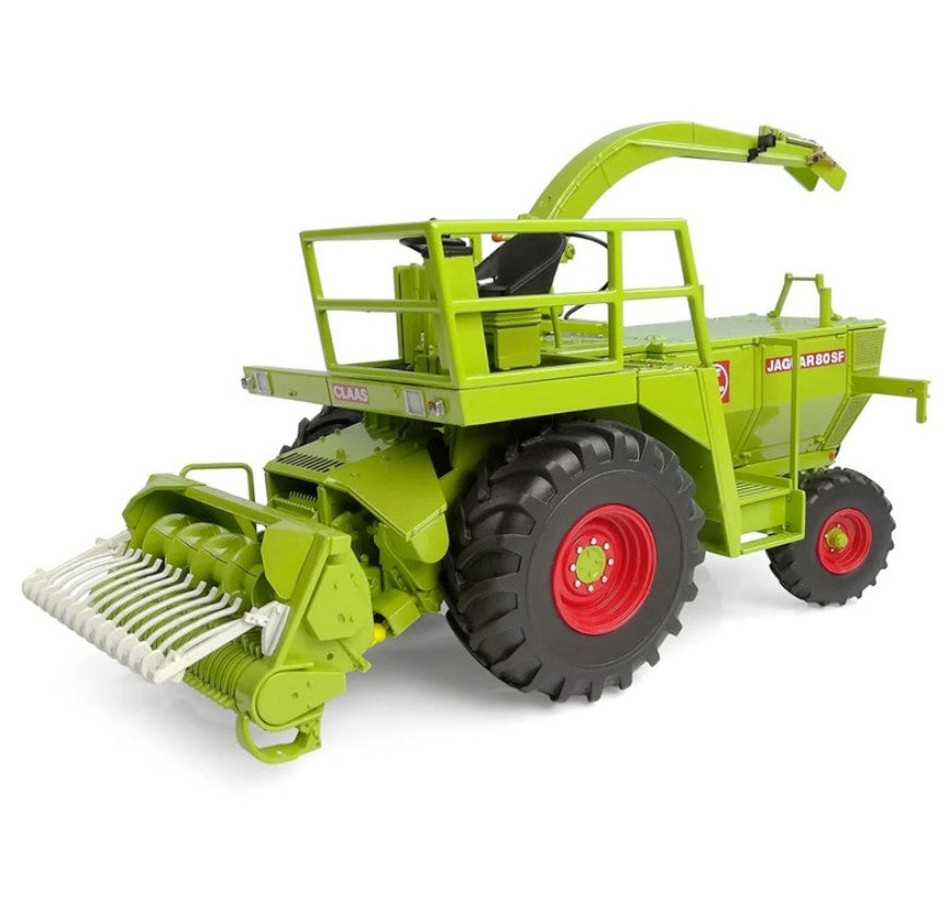 Claas Jaguar 80 SF ohne Kabine mit Gras Pick Up Limited Edition 1500 Stueck