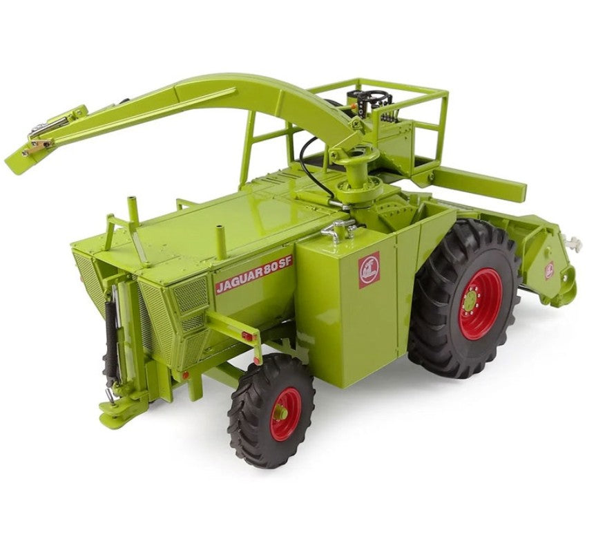 Claas Jaguar 80 SF ohne Kabine mit Gras Pick Up Limited Edition 1500 Stueck