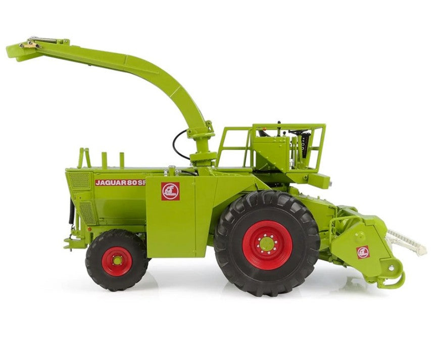 Claas Jaguar 80 SF ohne Kabine mit Gras Pick Up Limited Edition 1500 Stueck