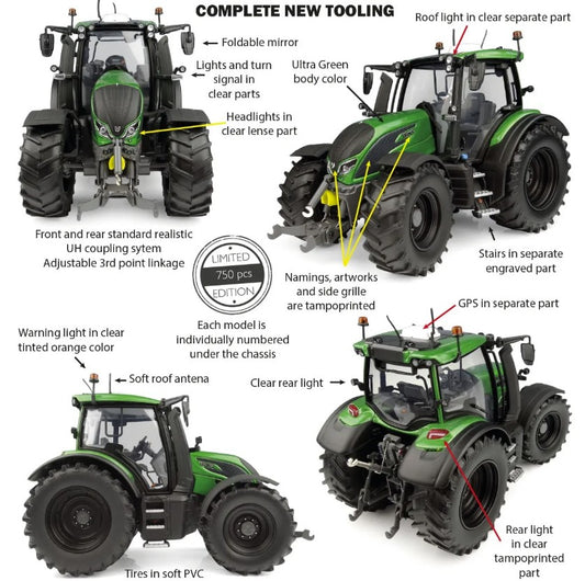 Valtra N175 Ultra Green Traktor Limitiertes Modell