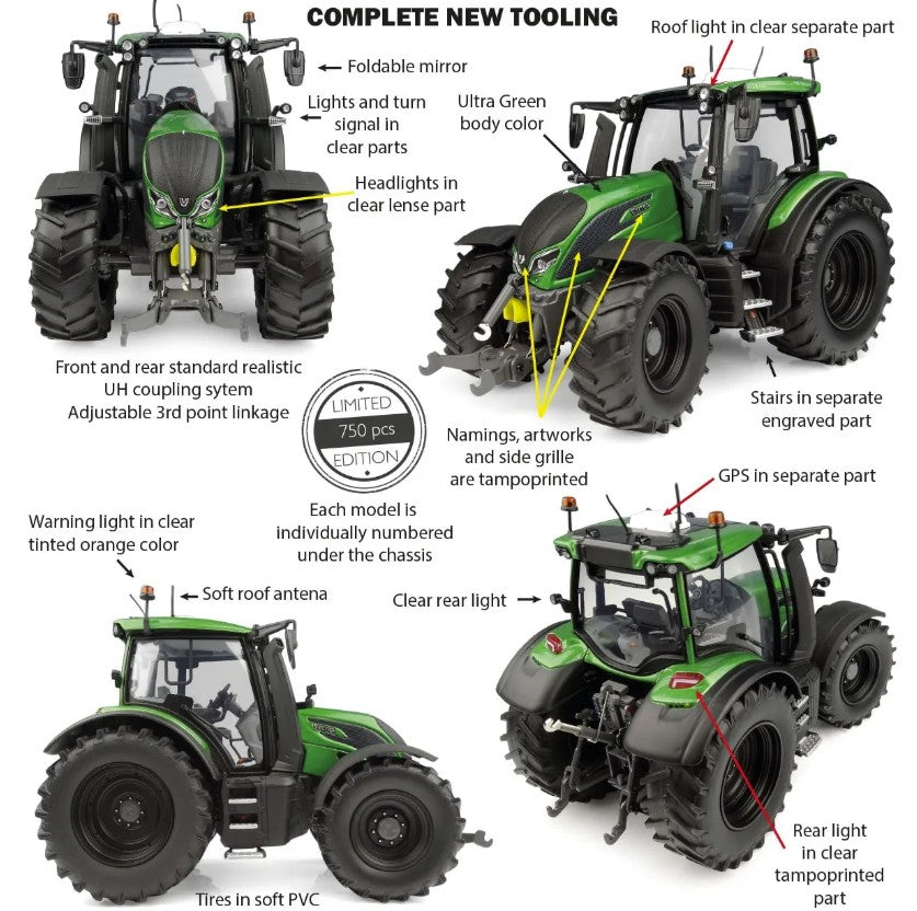Valtra N175 Ultra Green Traktor Limitiertes Modell