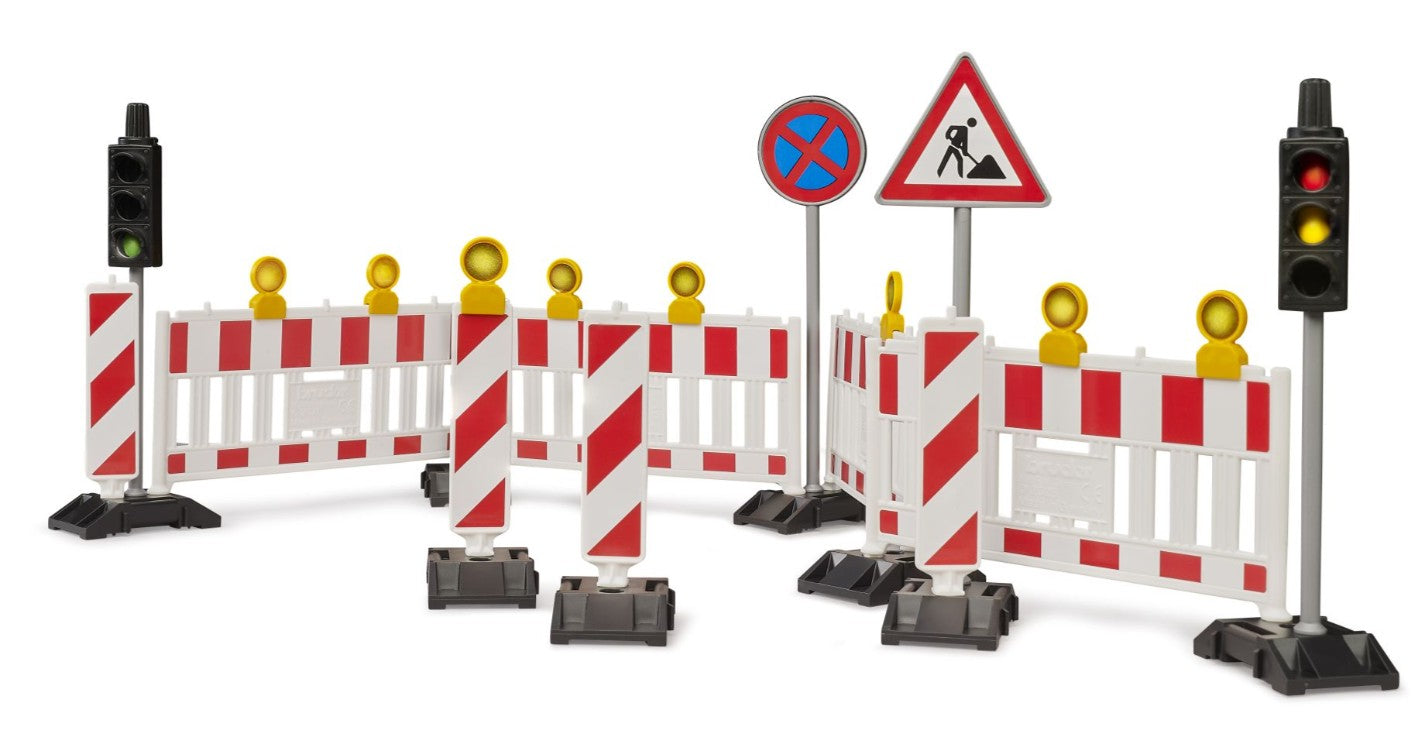 Baustelle mit Figur und Zubehoer