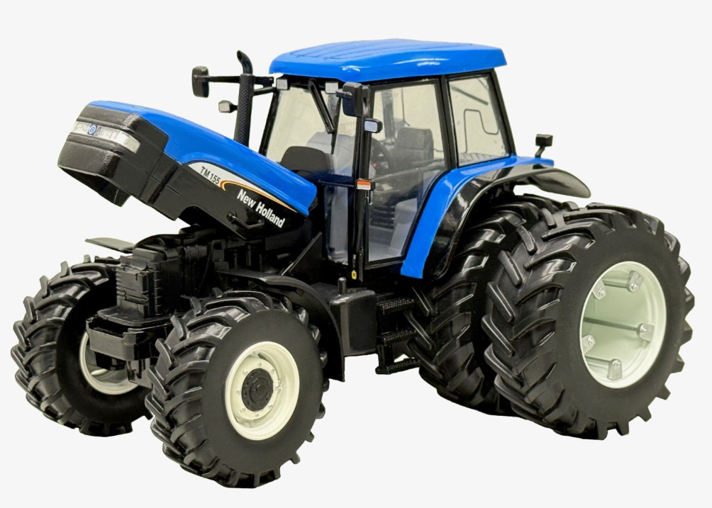 Traktor New Holland TM155 mit Doppelbereifung