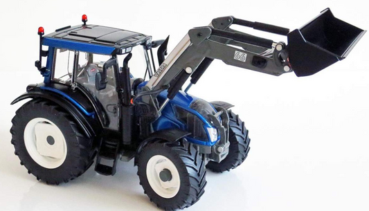 Valtra N113 HT3 in grau mit Frontlader