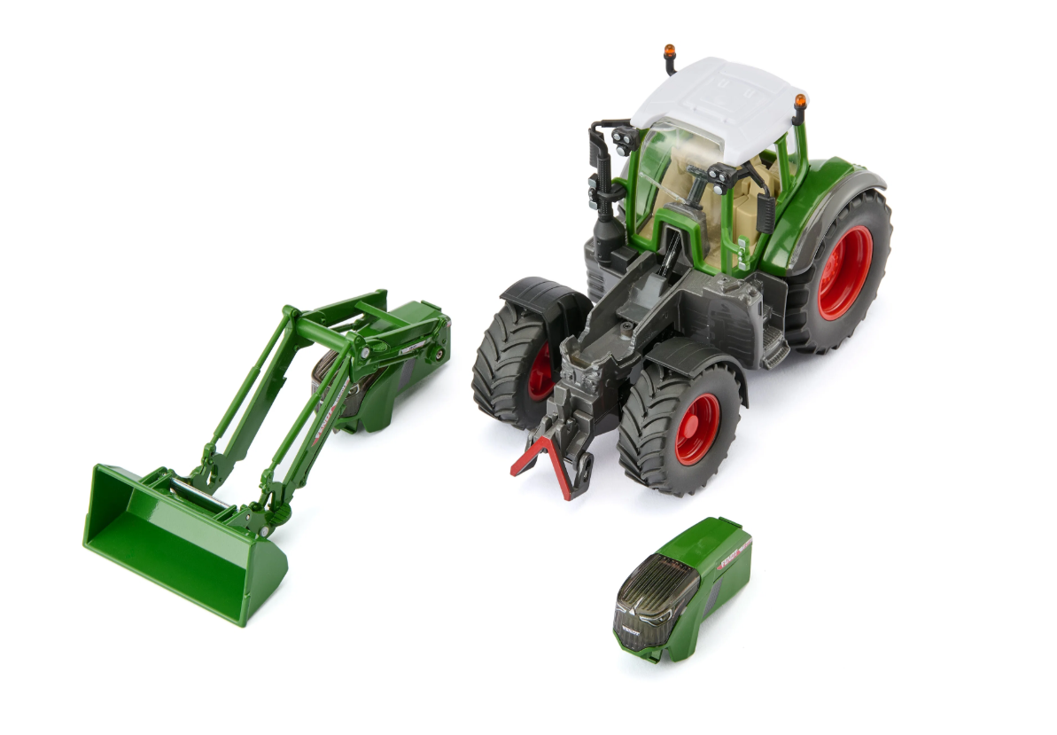 Fendt 728 Vario Traktor Set mit abnehmbarem Frontlader