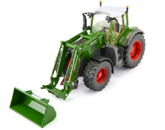 Fendt 728 Vario Traktor Set mit abnehmbarem Frontlader