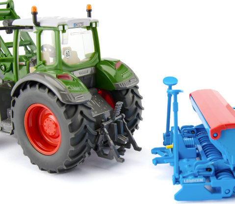 Fendt 728 Vario Traktor Set mit abnehmbarem Frontlader