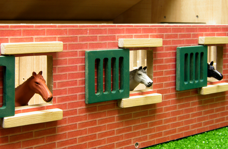 Pferdestall mit 9 Boxen