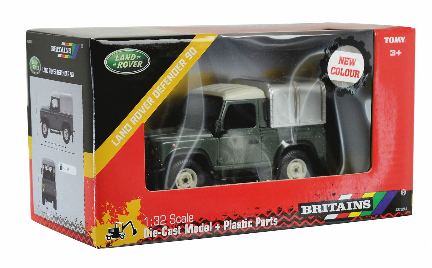 Land Rover Defender 90 mit Dach