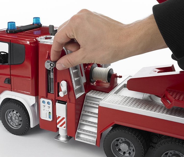 Scania R-Serie Feuerwehr mit Leiter