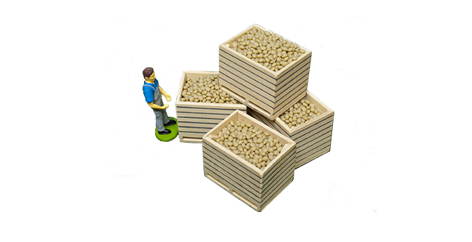 Holz Kartoffelkiste