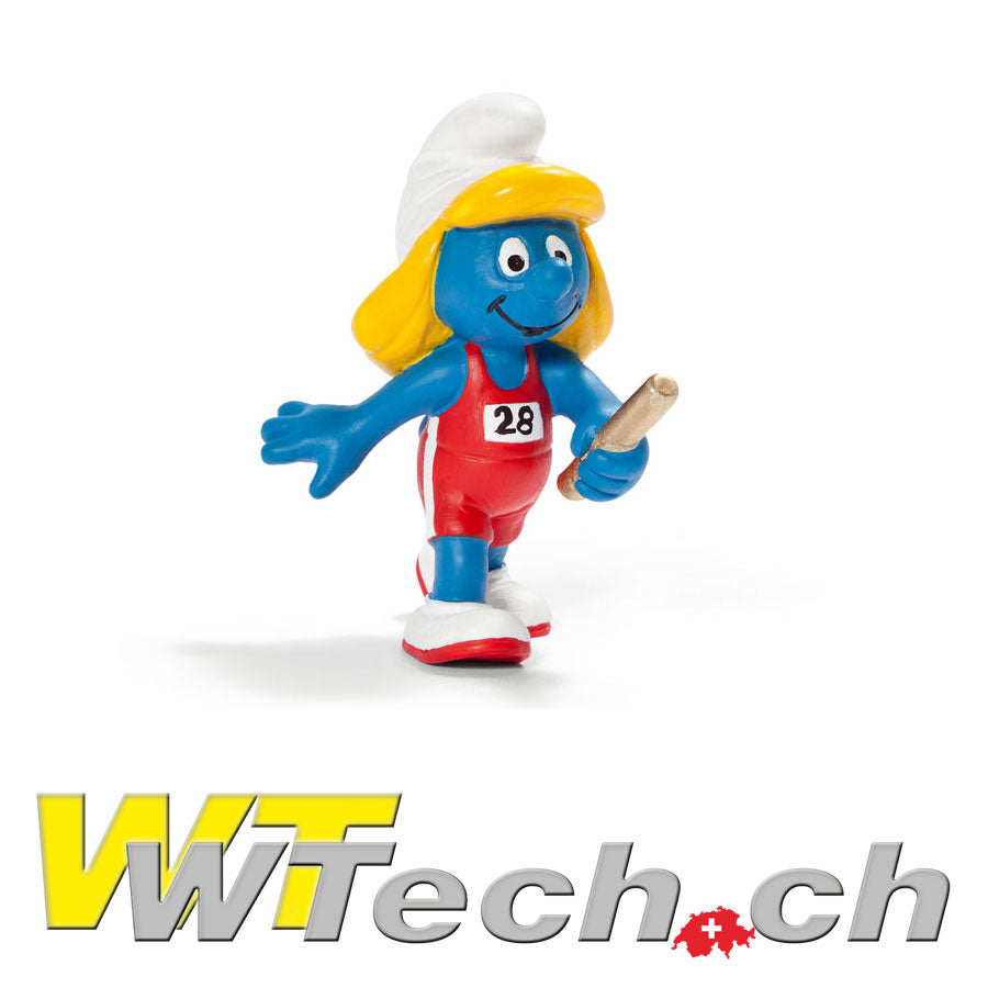 Schlumpfine Staffelläuferin